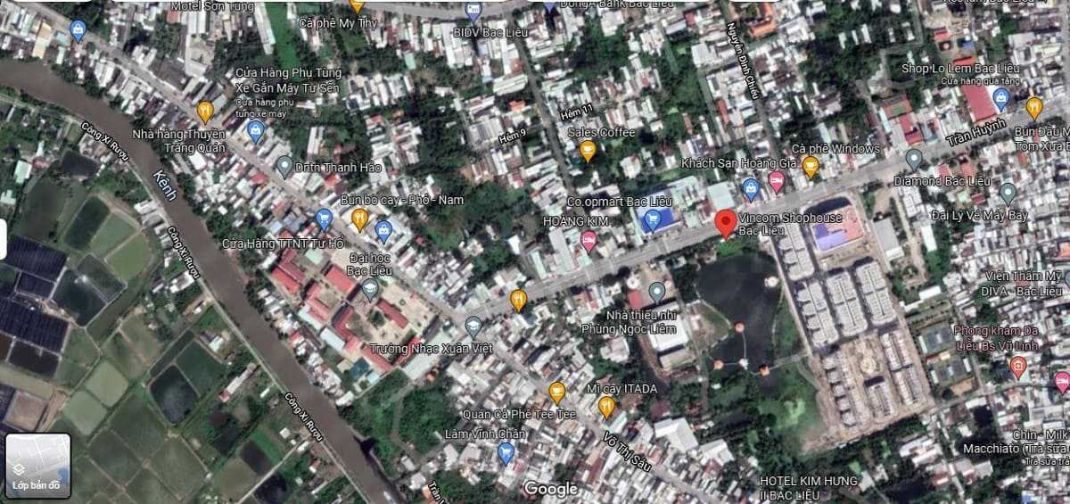  Vị trí dự án trên bản đồ