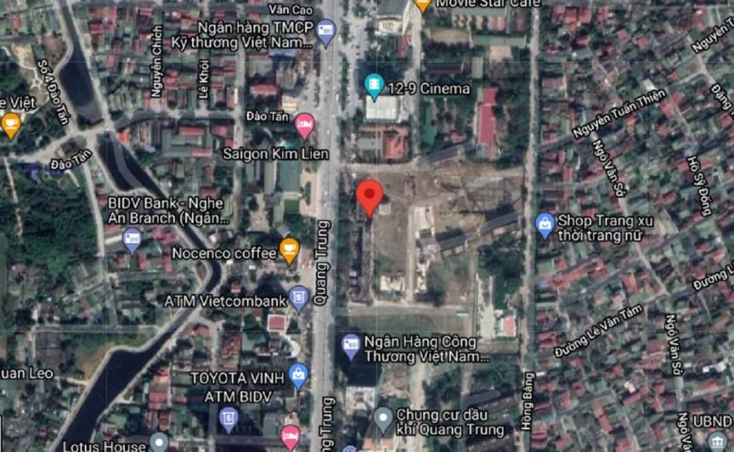 Vincom Shophouse Vinh thừa hưởng hạ tầng giao thông hoàn thiện