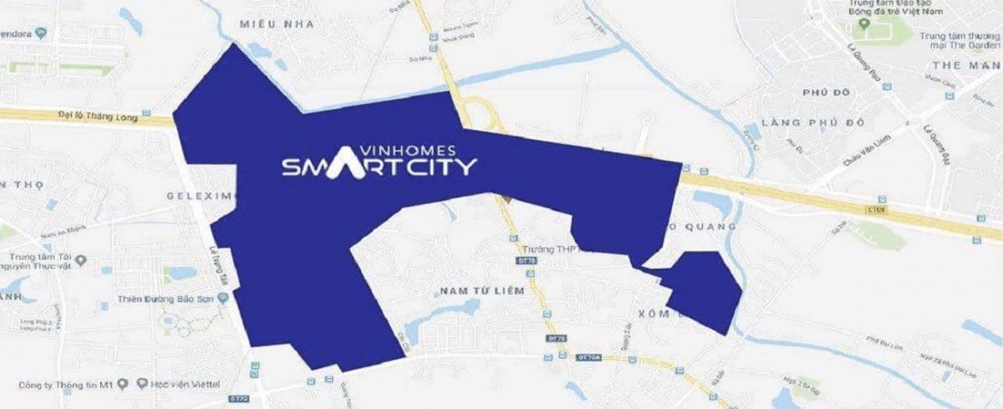 Vinhomes Smart City sở hữu view sông đắt giá