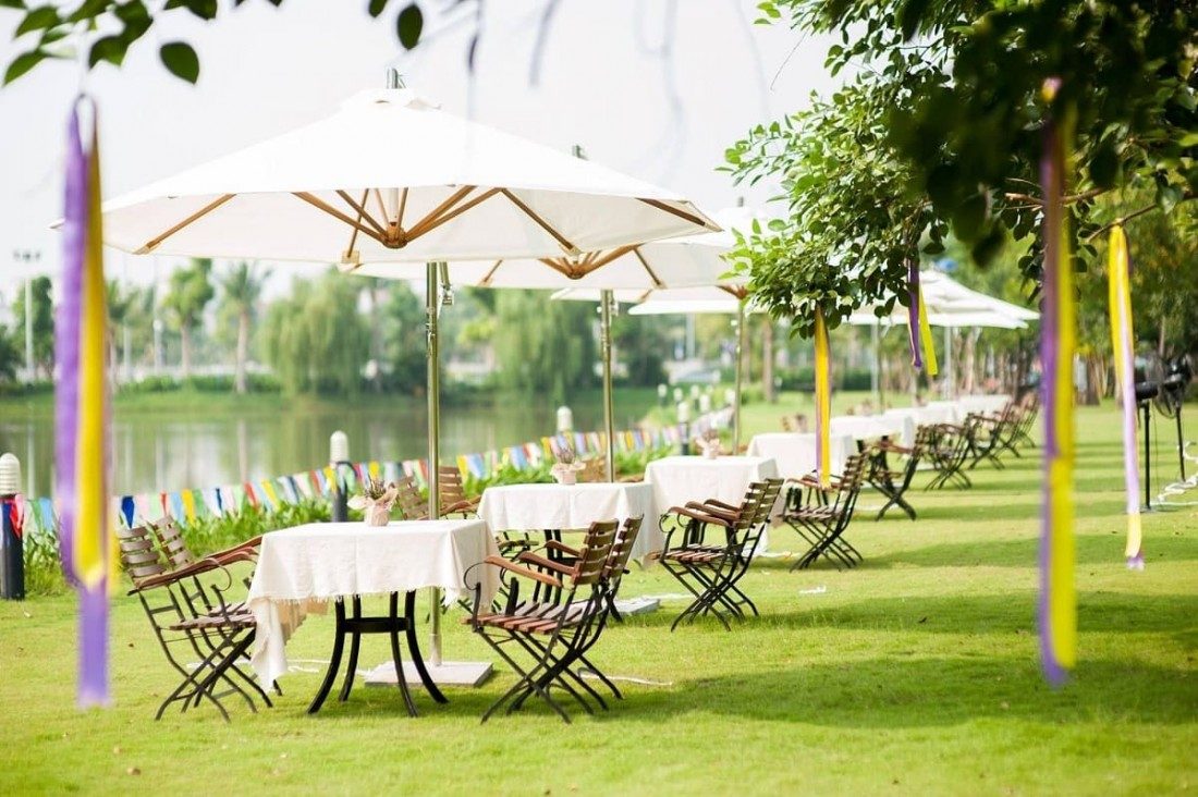 Vườn nướng BBQ ngoài trời