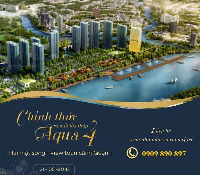 Cái nhìn trọn vẹn về tòa Aqua 4 Vinhomes Golden River