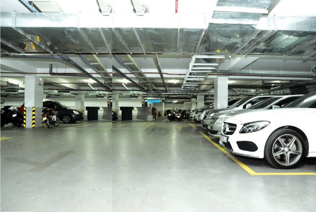 Bãi đỗ xe với sức chứa lớn