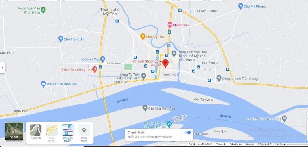 Chi tiết vị trí dự án