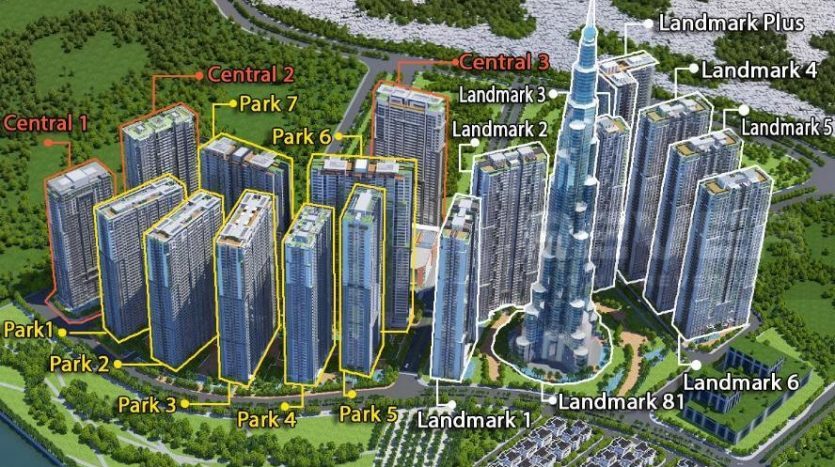 Tổng quan và đánh giá về khu căn hộ The Central 1
