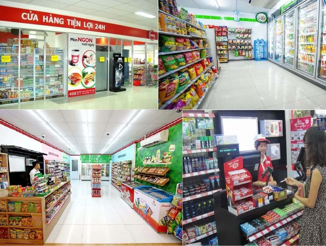 Cửa hàng tiện lợi bố trí khắp dự án