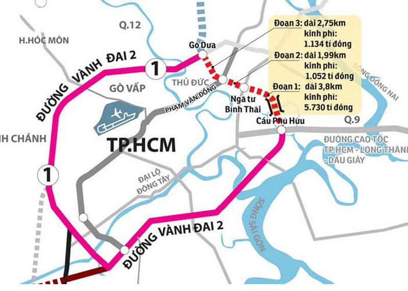Tác động của đường Vành Đai 2 tới kinh tế thành phố