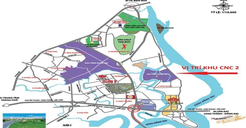 Cơ sở hạ tầng và quy hoạch Khu Công nghệ cao TP. Hồ Chí Minh