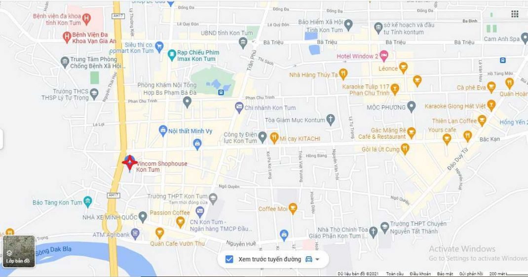 Mạng lưới liên kết vùng dự án Vincom Shophouse Kon Tum – Kiệt tác của một không gian sống đẳng cấp