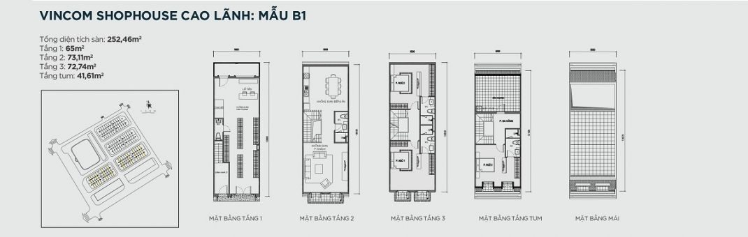 Mặt bằng thiết kế công năng căn nhà phố thương mại mẫu B1 Mặt bằng thiết kế công năng căn nhà phố thương mại mẫu B1