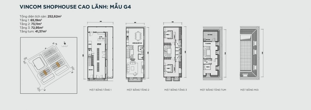 Mặt bằng thiết kế công năng chi tiết mẫu sản phẩm nhà phố thương mại G4 Mặt bằng thiết kế công năng chi tiết mẫu sản phẩm nhà phố thương mại G4