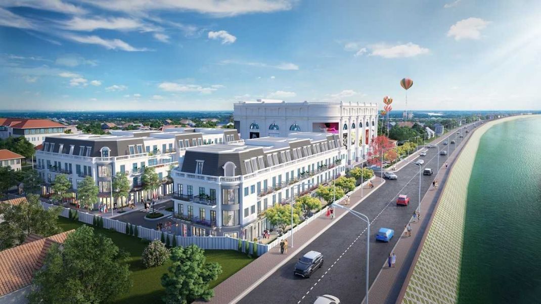Phối cảnh khu nhà phố thương mại Vincom Shophouse Hòa Bình Phối cảnh khu nhà phố thương mại Vincom Shophouse Hòa Bình