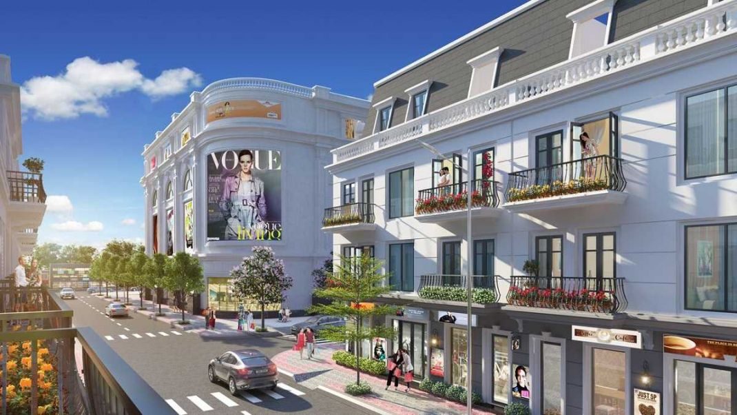 Phối cảnh sản phẩm Shophouse