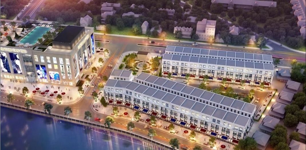 Phối cảnh thiết kế mẫu căn nhà phố thương mại Phối cảnh thiết kế mẫu căn nhà phố thương mại