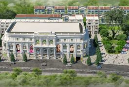 Phối cảnh thiết kế phố thương mại Vincom Shophouse Hải Phòng