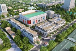 Phối cản Phối cảnh thiết kế tổng thể dự án Vincom Shophouse Cà Mauh thiết kế tổng thể dự án Vincom Shophouse Cà Mau