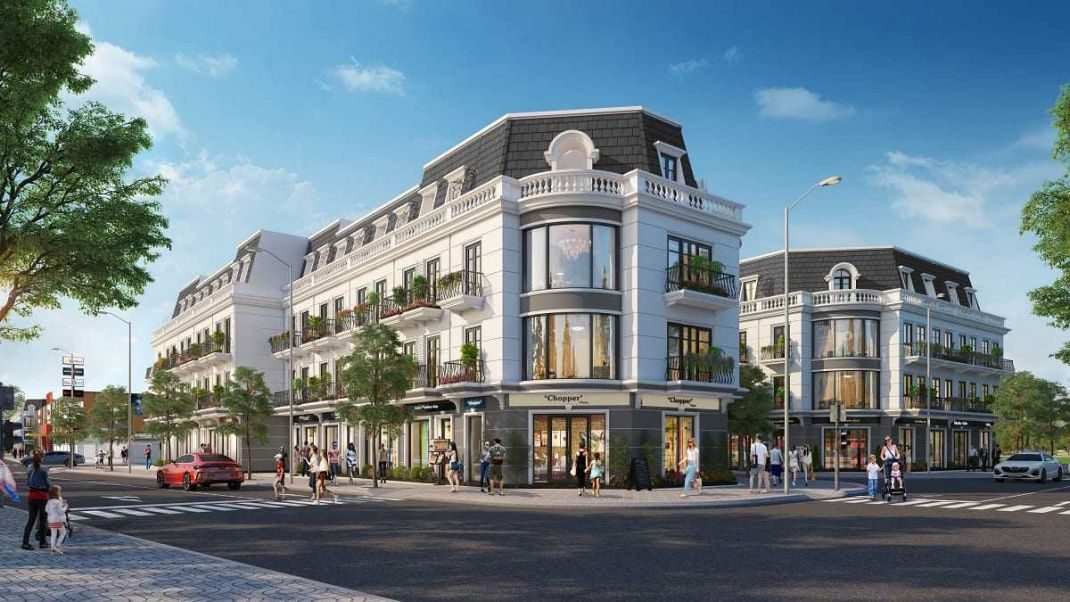Phối cảnh Vincom Shophouse Mỹ Đình