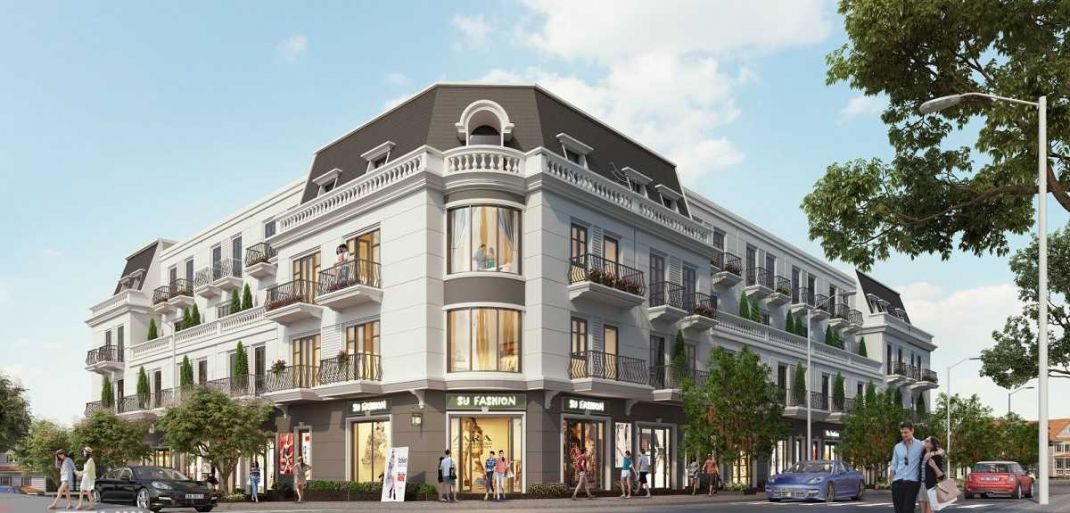 Phối cảnh Vincom Shophouse Nam Định