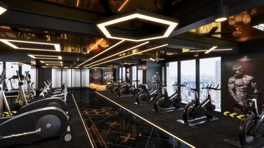 Phòng Gym hiện đại Phòng Gym hiện đại