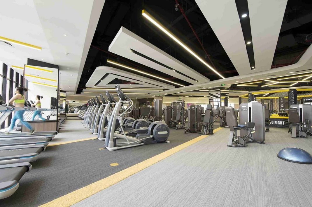 Phòng gym hiện đại Phòng gym hiện đại