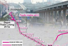 Hệ thống nhà ga Tuyến Metro số 2: Bến Thành – Tham Lương