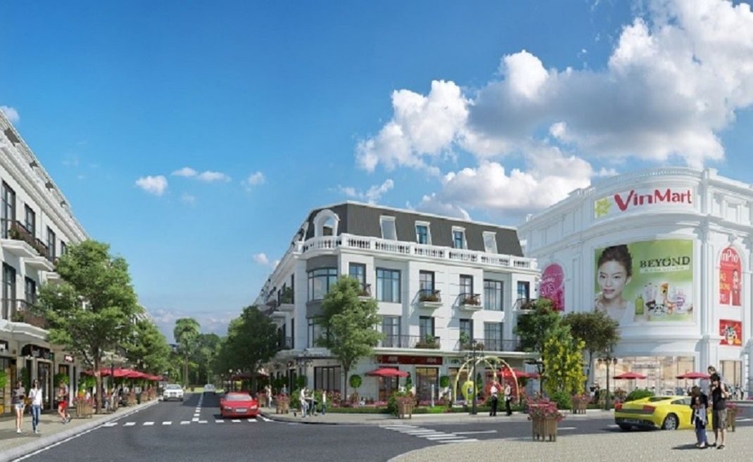 Toàn cảnh dự án Vincom Shophouse Mỹ Tho