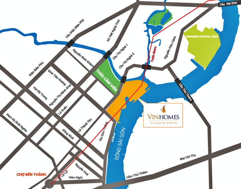 Cái nhìn trọn vẹn về tòa Aqua 4 Vinhomes Golden River