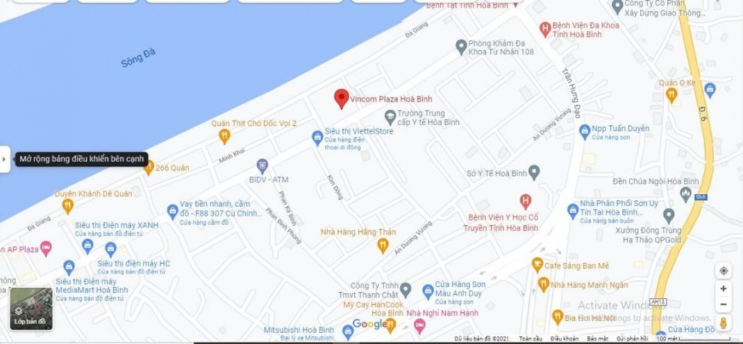 Vị trí Vincom Shophouse Hòa Bình hiếm có Vị trí Vincom Shophouse Hòa Bình hiếm có
