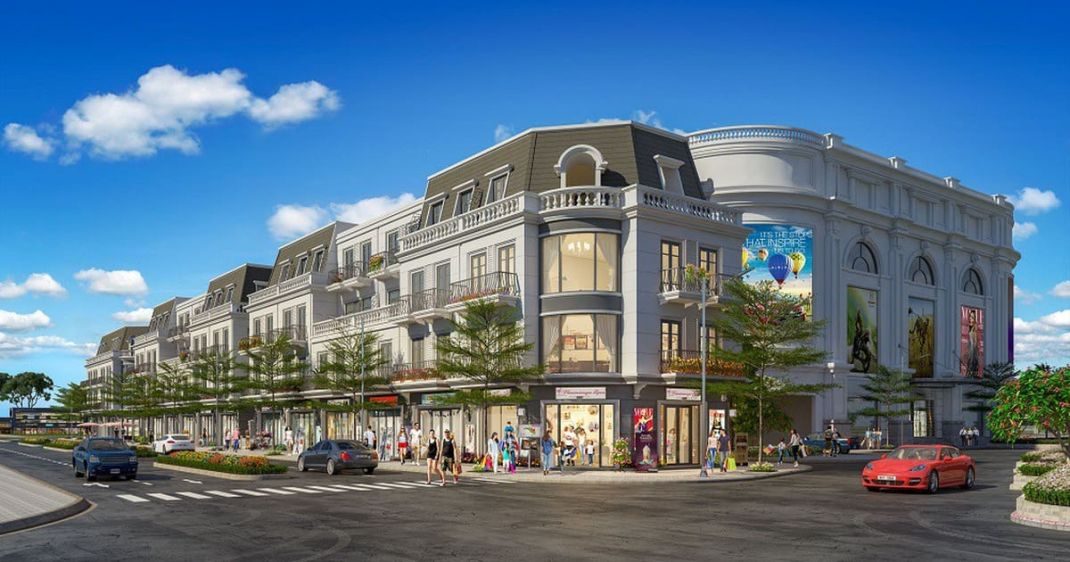 Vincom Shophouse được  Vingroup đầu tư đồng bộ