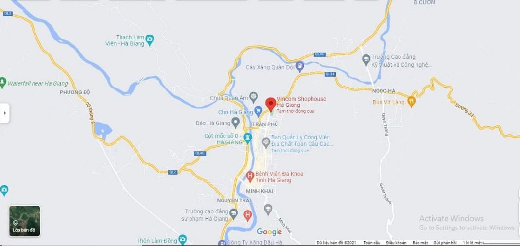 Vincom Shophouse Hà Giang nằm ngay vị trí trung tâm thành phố Hà Giang Vincom Shophouse Hà Giang nằm ngay vị trí trung tâm thành phố Hà Giang