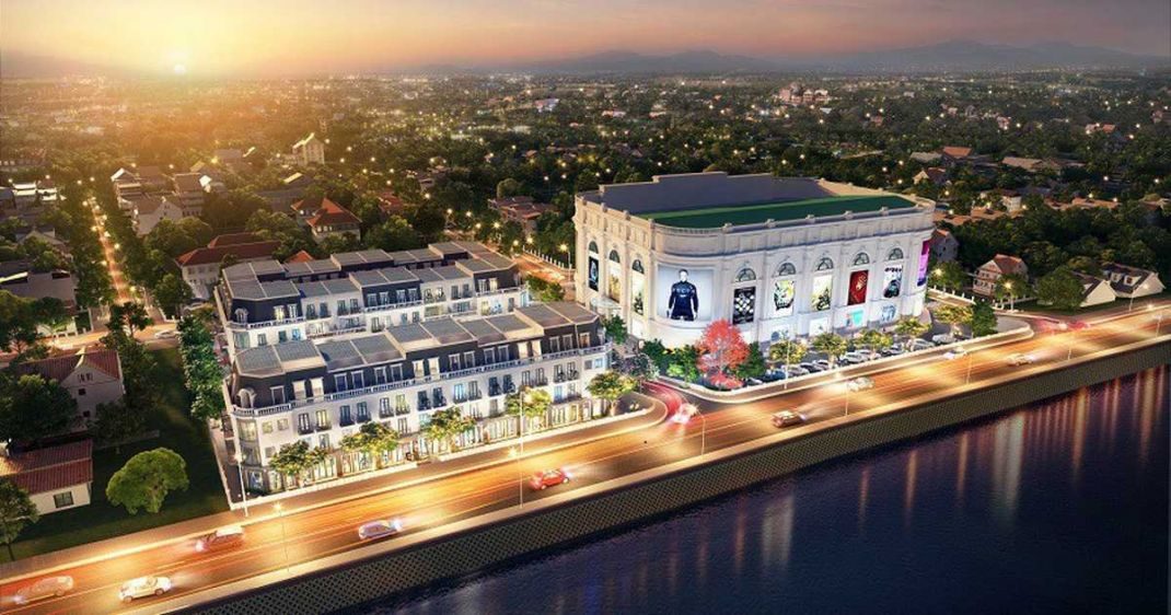 Vincom Shophouse Hòa Bình thiết kế đậm chất tân cổ điển Vincom Shophouse Hòa Bình – Biểu tượng mới của thành phố Hòa Bình
