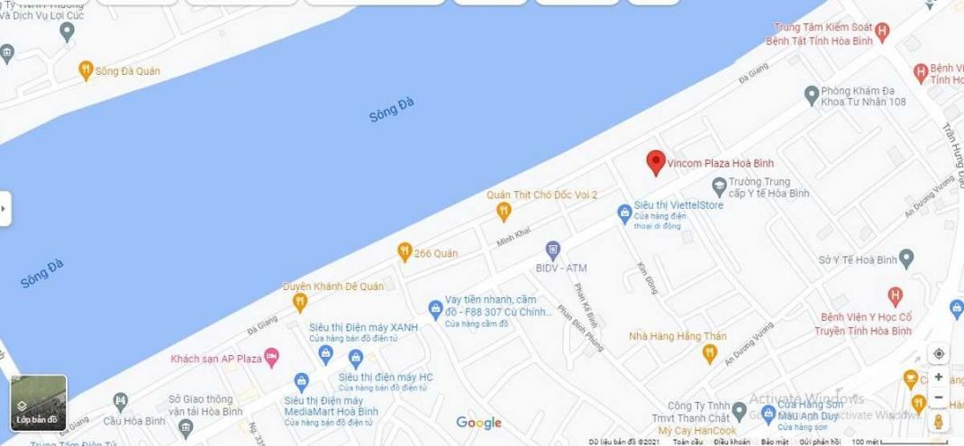 Vincom Shophouse Hòa Bình với địa thế cận giang hiếm có Vincom Shophouse Hòa Bình với địa thế cận giang hiếm có