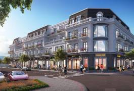 Vincom Shophouse Pleiku nổi bật với thiết kế mới mẻ, đầy thu hút
