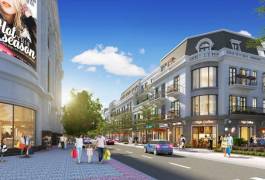 Vincom Shophouse Tiền Giang nổi bật với kiến trúc tân cổ điển sang trọng