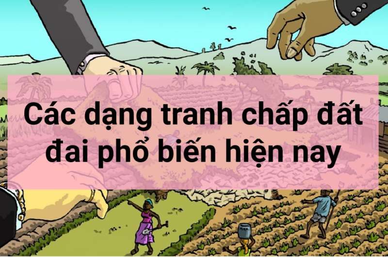 tranh chấp đất đai là gì