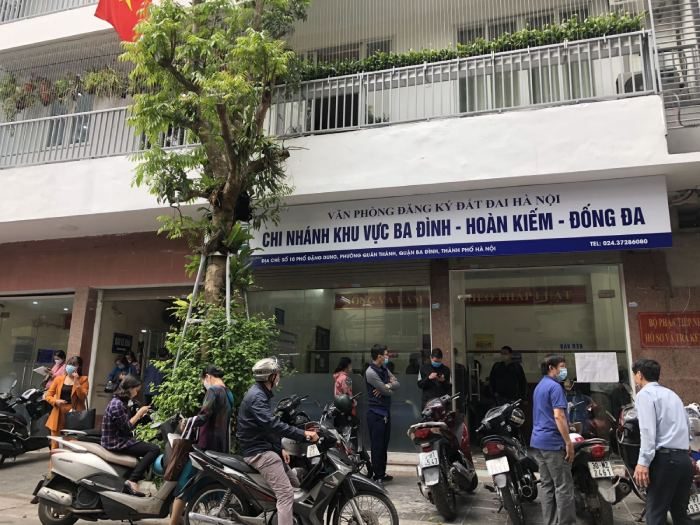 văn phòng đăng ký đất đai hà nội