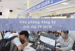 văn phòng đăng ký đất đai thành phố hồ chí minh
