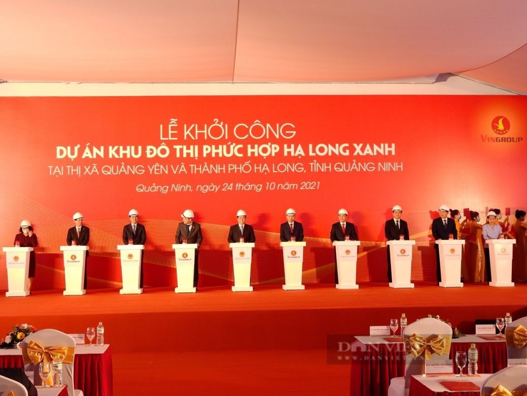 Lễ khởi công dự án Vinhomes Hạ Long Xanh