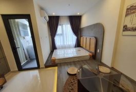 Cho thuê căn Studio full nội thất gỗ xịn xò nhất Vinhomes Q.9