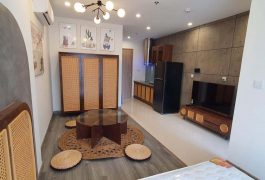 Cho thuê căn Studio full nội thất gỗ xịn xò nhất Vinhomes Q.9