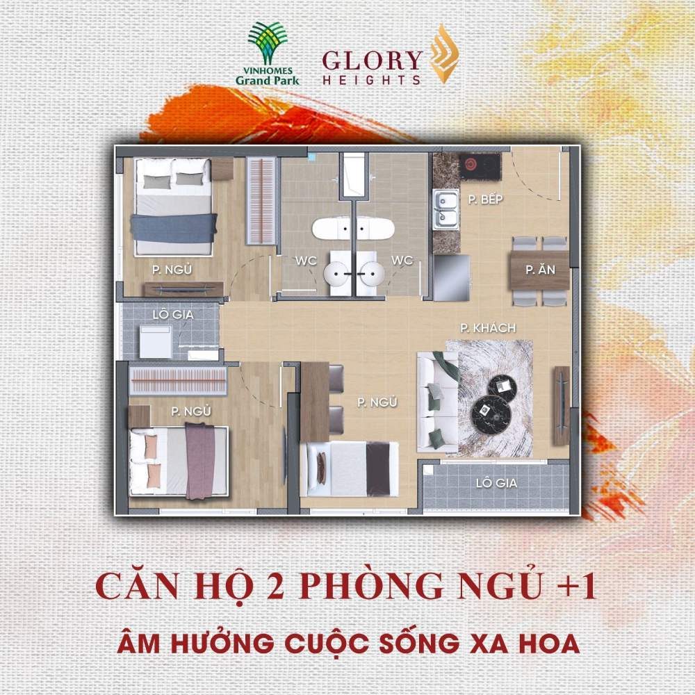 Tổng quan mặt bằng Glory Heights