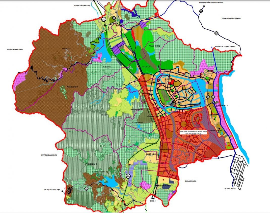Mặt bằng Vinhomes Cam Ranh