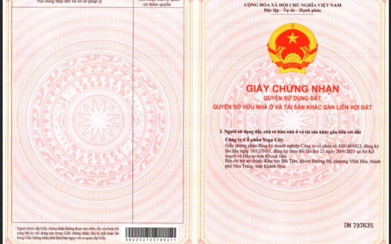 Thủ tục pháp lý dự án Libera Nha Trang 7