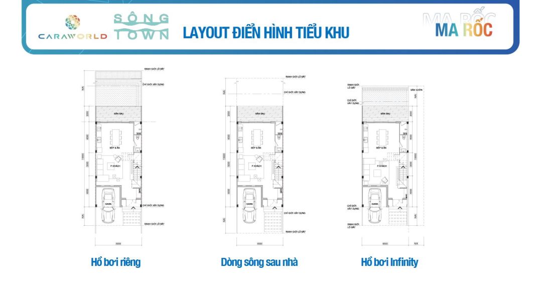 LAYOUT TIỂU KHU  MA RỐC 